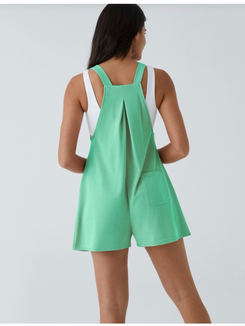 HALARA Mint Green Shorts Romper - Picture 8 of 8